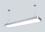 LED Office Pendant Light 36W Round Corner